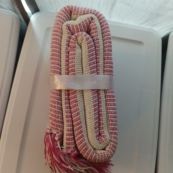 Destination Holiday Boho Lodge Throw Blanket With Tassel Finish 50x60 - Picture 3 of 5